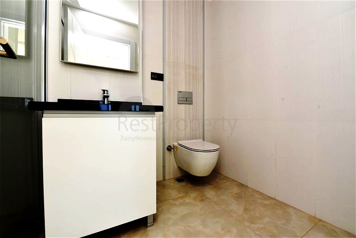 2+1 apartment with panoramic sea view in Mahmutlar area