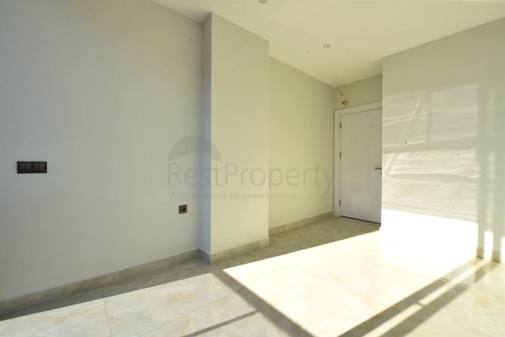 2+1 apartment with panoramic sea view in Mahmutlar area