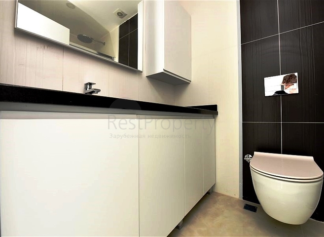 2+1 apartment with panoramic sea view in Mahmutlar area