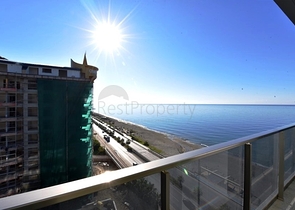 2+1 apartment with panoramic sea view in Mahmutlar area