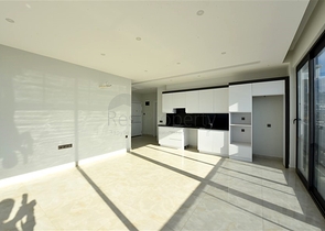 2+1 apartment with panoramic sea view in Mahmutlar area