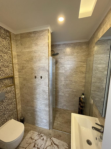 Two-storey garden duplex 2+1 in Oba district 