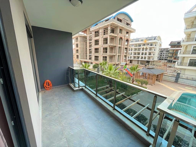 Two-storey garden duplex 2+1 in Oba district 