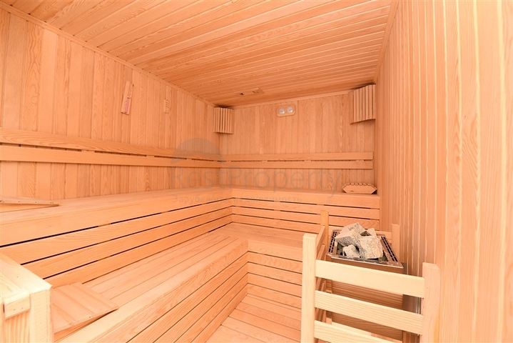 Two-storey garden duplex 2+1 in Oba district 