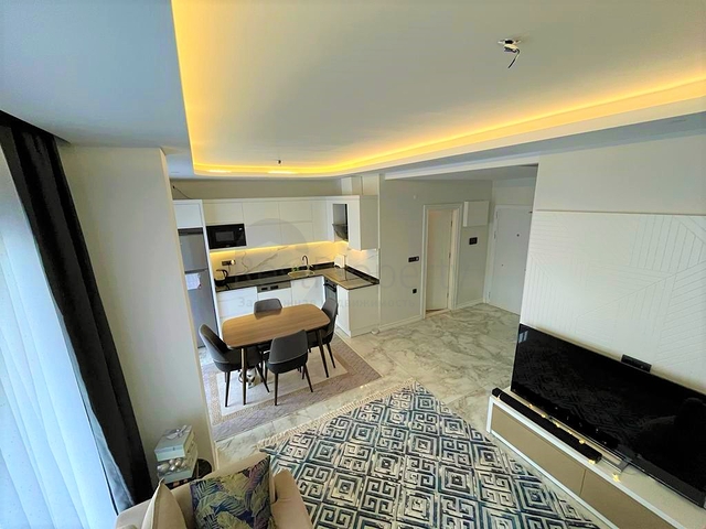 Two-storey garden duplex 2+1 in Oba district 