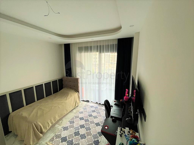 Two-storey garden duplex 2+1 in Oba district 