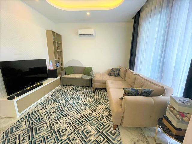 Two-storey garden duplex 2+1 in Oba district 