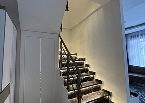 Two-storey garden duplex 2+1 in Oba district 