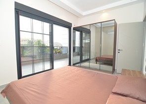 Luxury 3+1 garden duplex in Oba district 