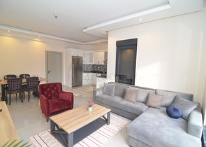 Luxury 3+1 garden duplex in Oba district 