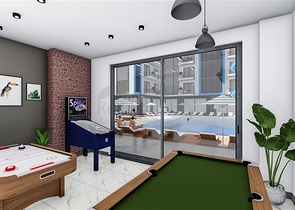 Apartments in a new complex in Oba district