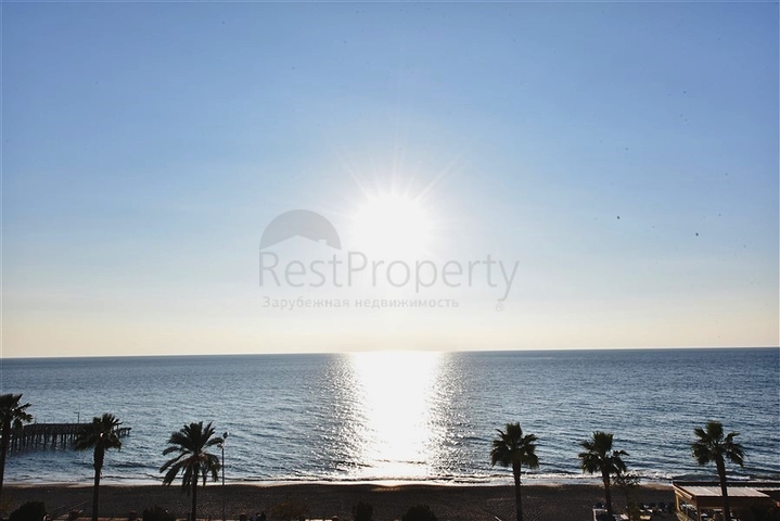 Spacious two-bedroom apartment on the first coastline