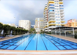 Spacious two-bedroom apartment on the first coastline