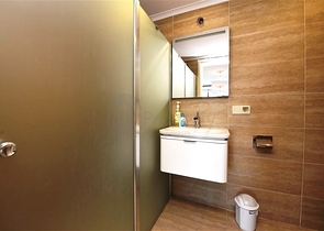 Spacious two-bedroom apartment on the first coastline