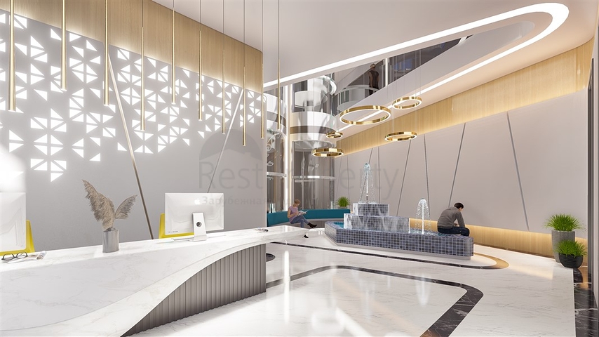 2+1 penthouse in a new complex in the center of Mahmutlar