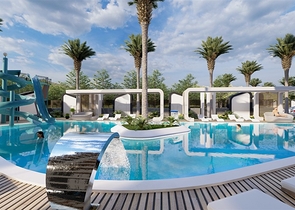 2+1 penthouse in a new complex in the center of Mahmutlar