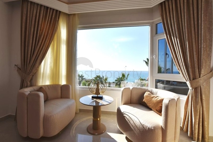 Cozy 2+1 apartment with sea view in Tosmura