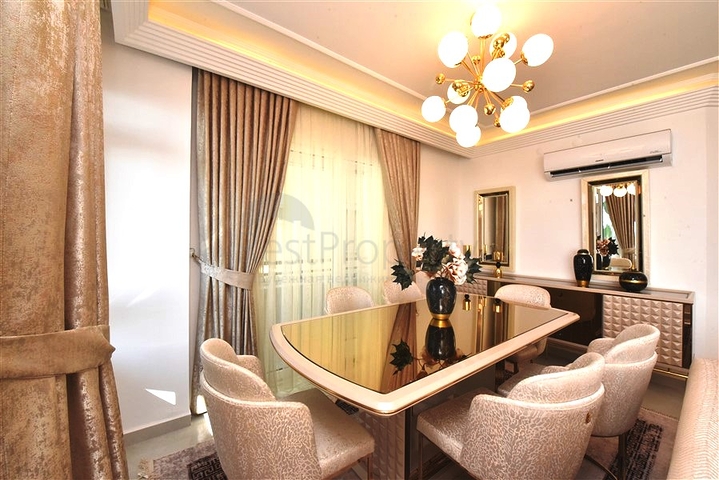 Cozy 2+1 apartment with sea view in Tosmura