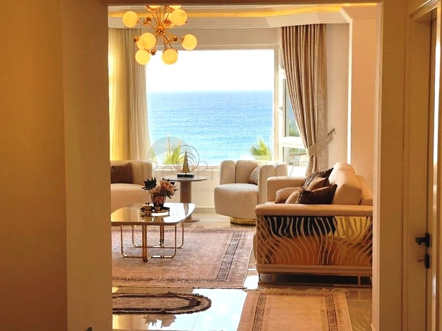 Cozy 2+1 apartment with sea view in Tosmura