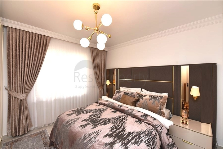 Cozy 2+1 apartment with sea view in Tosmura