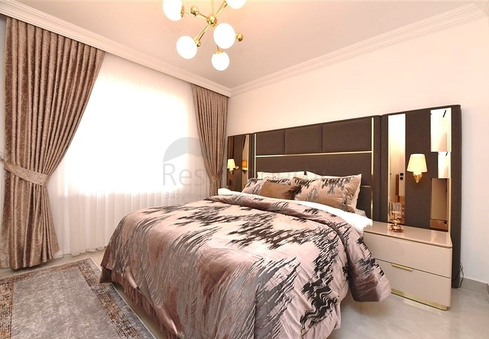 Cozy 2+1 apartment with sea view in Tosmura