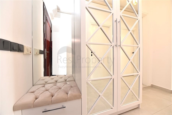 Cozy 2+1 apartment with sea view in Tosmura