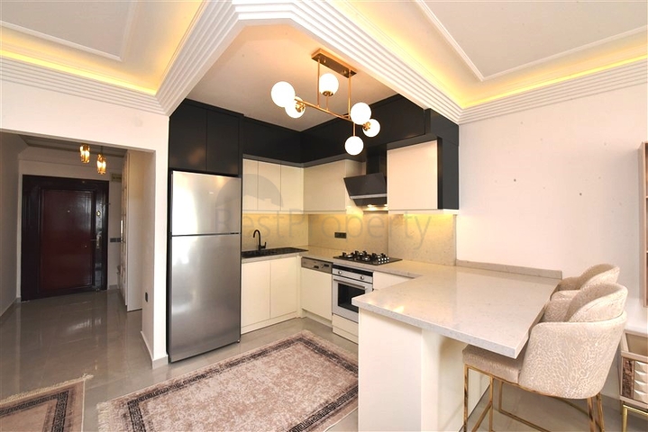 Cozy 2+1 apartment with sea view in Tosmura