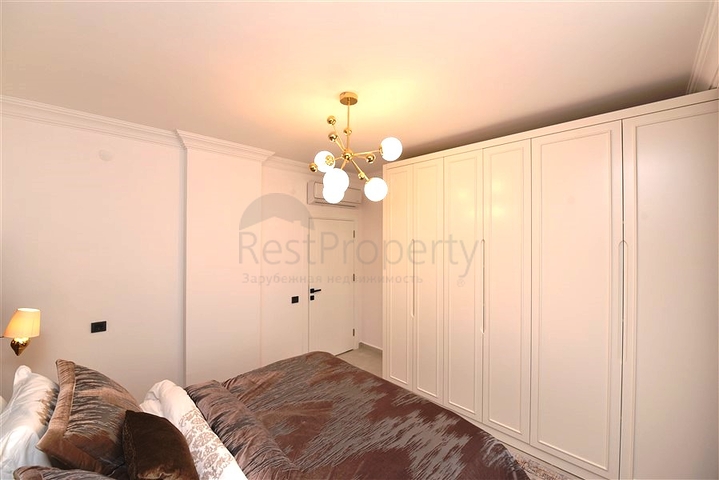 Cozy 2+1 apartment with sea view in Tosmura