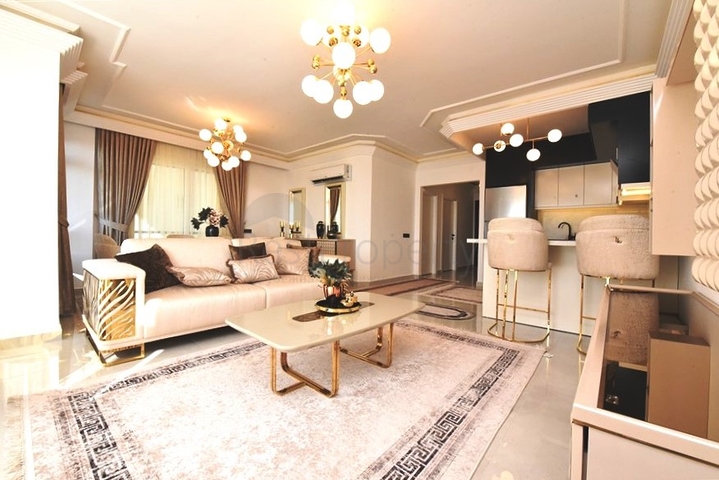 Cozy 2+1 apartment with sea view in Tosmura