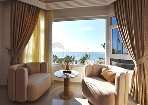 Cozy 2+1 apartment with sea view in Tosmura