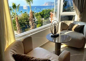 Cozy 2+1 apartment with sea view in Tosmura