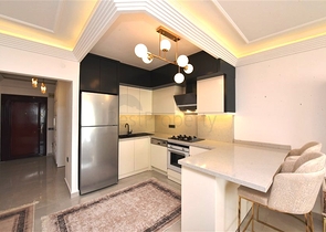 Cozy 2+1 apartment with sea view in Tosmura