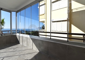 Cozy 2+1 apartment with sea view in Tosmura