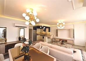 Cozy 2+1 apartment with sea view in Tosmura