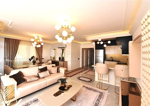 Cozy 2+1 apartment with sea view in Tosmura