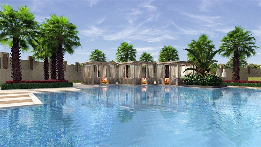 Studio apartment in a premium complex in Demirtas district 