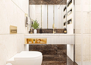 Studio apartment in a premium complex in Demirtas district 