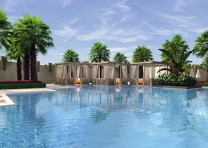 Studio apartment in a premium complex in Demirtas district 