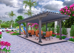 1+1 apartment in a complex under construction in Avsallar