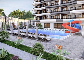 1+1 apartment from the owner in Avsallar district