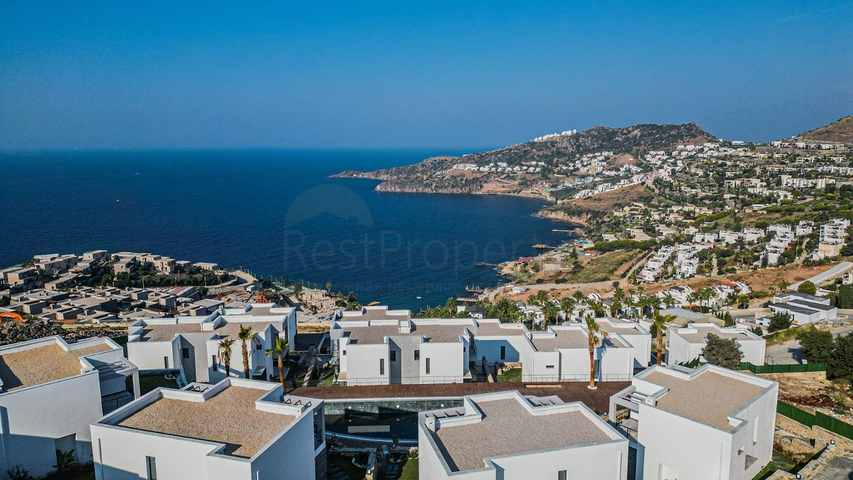 A new complex with panoramic sea views in a cozy location in Yalikavak district.