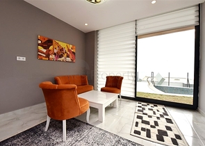 5+1 villa in the central area of Alanya