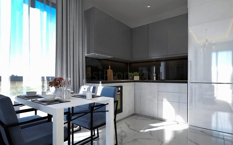 An investment project in the center of Alanya, 200 m from the sea 