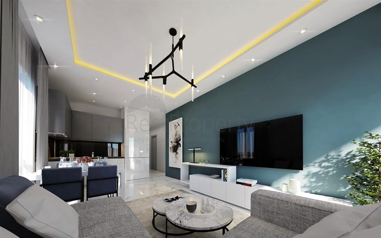 An investment project in the center of Alanya, 200 m from the sea 