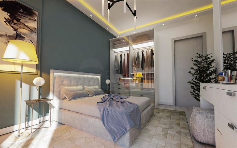 An investment project in the center of Alanya, 200 m from the sea 