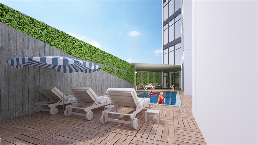 An investment project in the center of Alanya, 200 m from the sea 