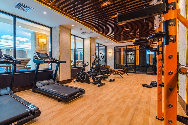 2+1 apartment in a top complex in the center of Alanya