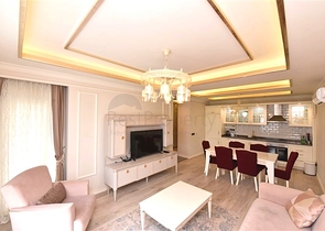 2+1 apartment in a top complex in the center of Alanya