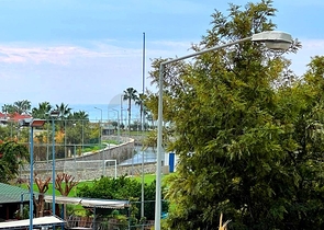 2+1 apartment in a top complex in the center of Alanya