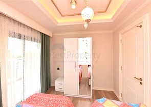 2+1 apartment in a top complex in the center of Alanya